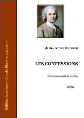 Couverture de Rousseau - Les confessions